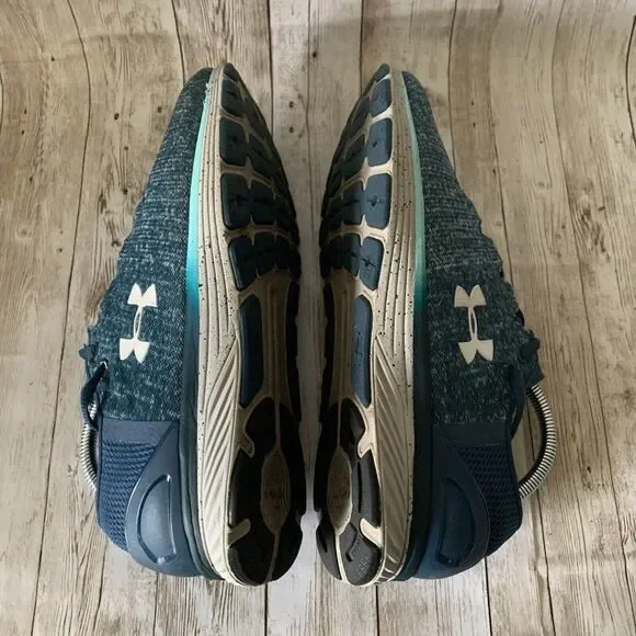 Under Armour Womens Charged Bandit 3 1298664-918 Blue Running Shoes Sneakers 11 - Picture 6 of 9